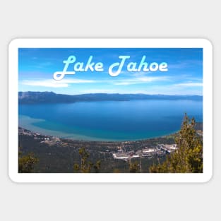 Lake Tahoe Panorama Sticker